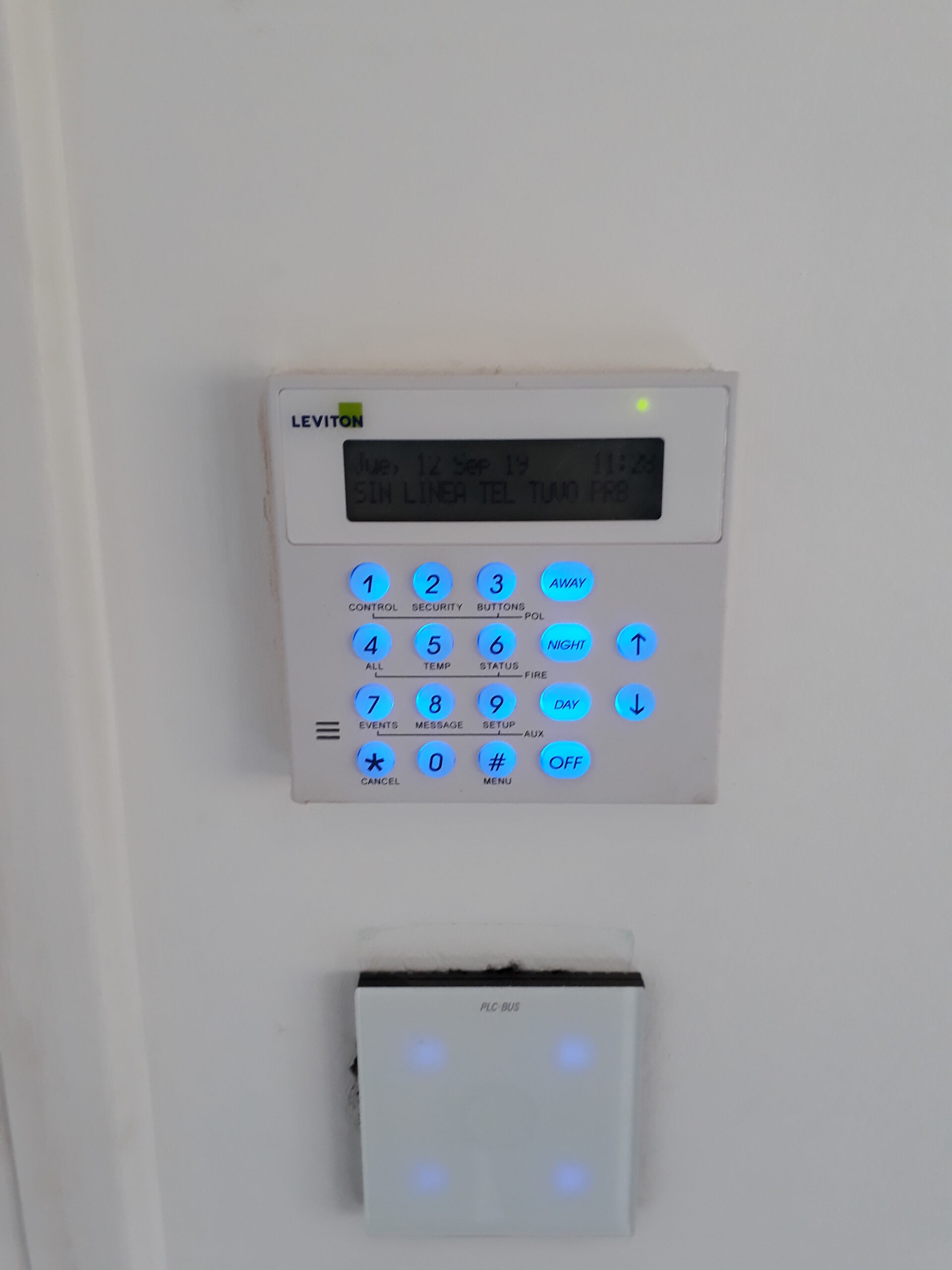 sistema de alarma domótica cámaras de seguridad red wifi